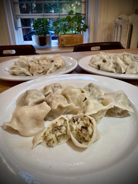 白菜蘑菇饺